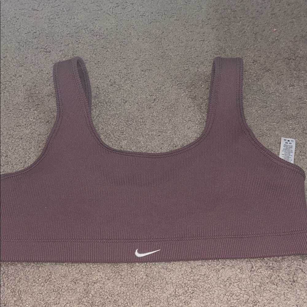 Nike Burgundy Sports Bra